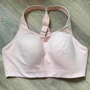 Athleta phenomena Sports Bra wireless pink